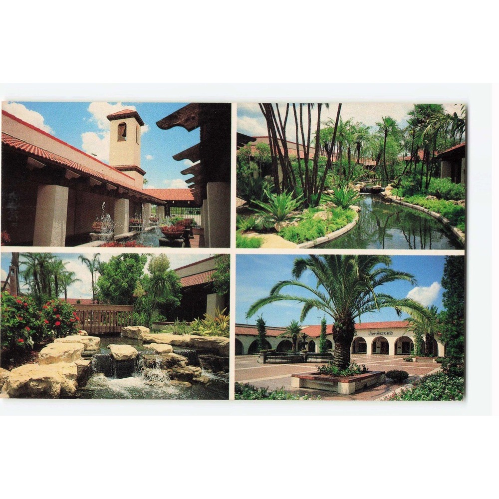 Vintage The Bell Tower Mall Fort Myers Florida Multi View Postcard Chrome VG+